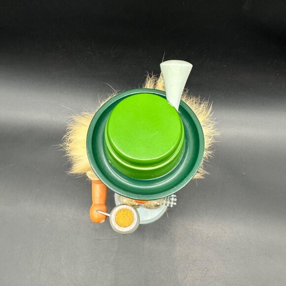 Vintage Ver Hodrewa Rosenthal Wood Nutcracker Oktoberfest Germany Green Pub Beer - Picture 5 of 14